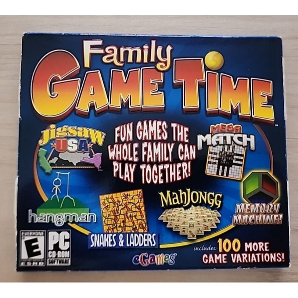 Family Game Time (PC, 2008) 100 More Games
